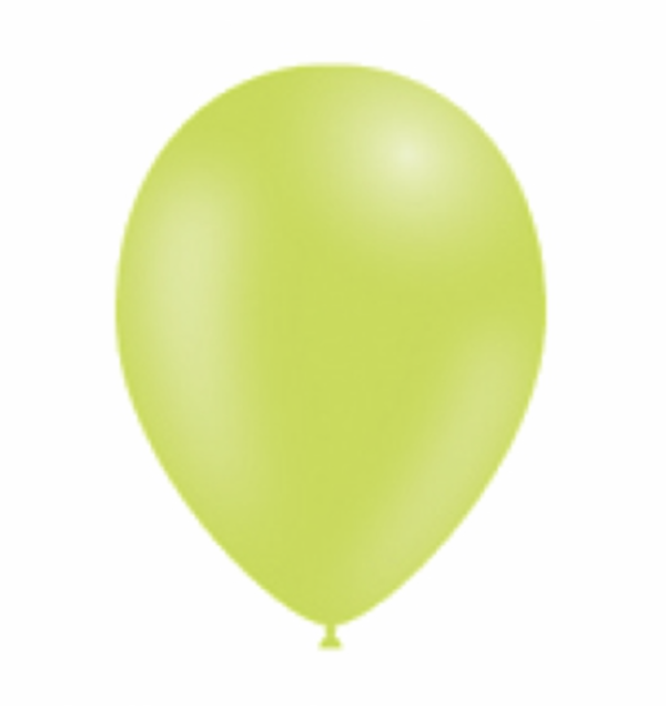 Balón štandart 26cm limetkovožltá 10-100ks